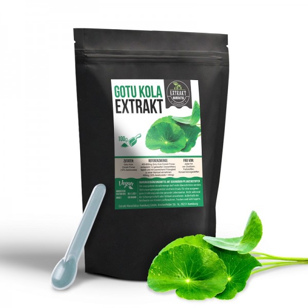 Extrakt Manufaktur_Gotu Kola (Pulver)_100g