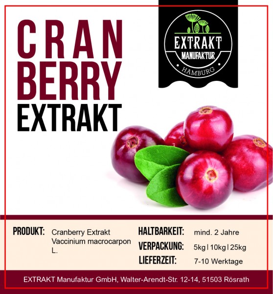 Label_Extrakt Manufaktur_Bulkware_Cranberry