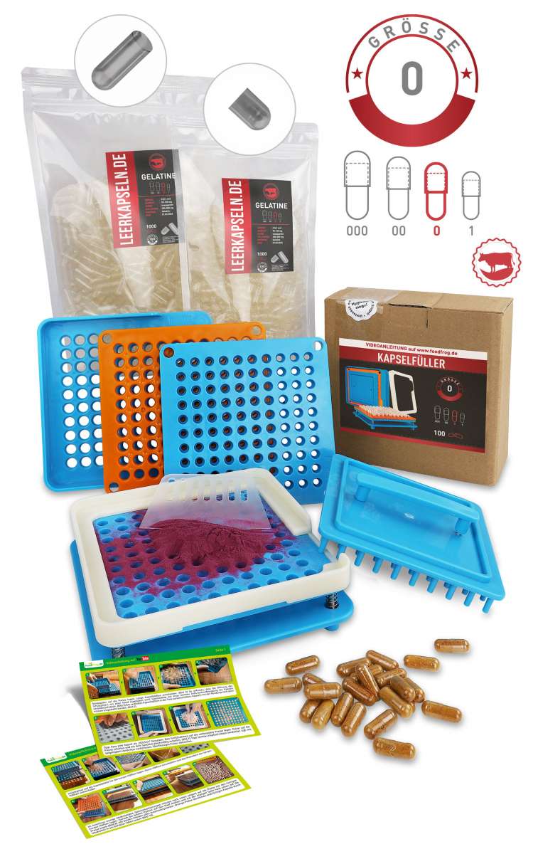 Kapselfüllmaschinen-Set Mit 6 Edelstahl-Löffeln – 304er Qualität – Perfekt Zum Befüllen Leerer Kapseln, Für Labor & Hobby